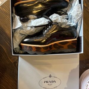 Prada Platform Oxford
